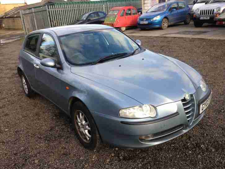 Alfa Romeo 147! 1.6 Petrol,Silver,2003! SPARES OR REPAIRS!!