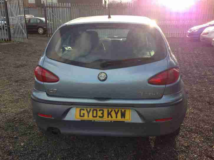 Alfa Romeo 147! 1.6 Petrol,Silver,2003! SPARES OR REPAIRS!!