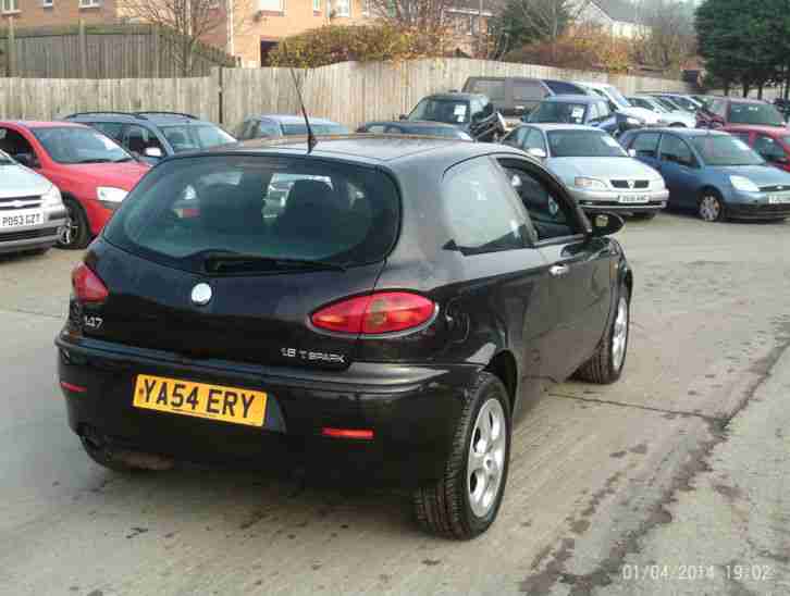 Alfa Romeo 147 1.6 T.Spark Lusso 3 DOOR - 2005 54-REG - 4 MONTHS MOT