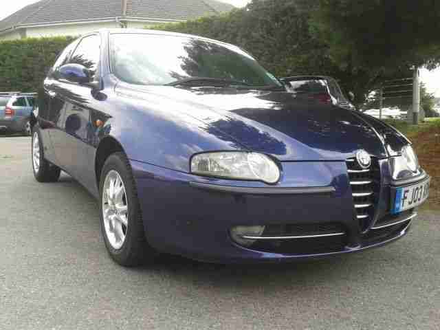 Alfa Romeo 147 1.6TS Lusso 2003 Long MOT