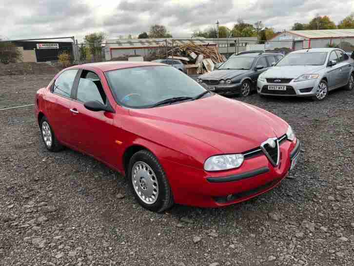 Alfa Romeo 156 1.6 T.Spark Turismo 4 door 2002 02 REG JUST OUT OF MOT