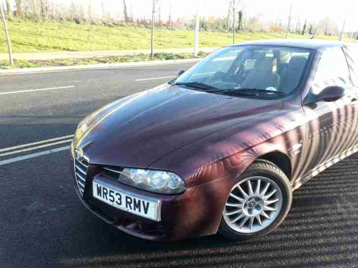 Alfa Romeo 156 2.0 JTS Saloon spares or repairs