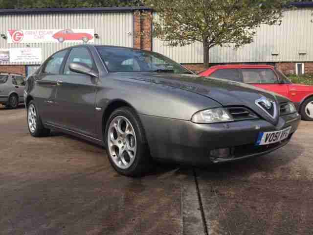 Alfa Romeo 166 3.0 V6 Super with manual gearbox in 'much used' condition
