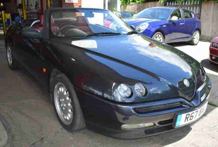 Alfa Romeo Spider 2.0 Twinspark BARGAIN SUMMER TOPLESS FUN Same owner 17 years