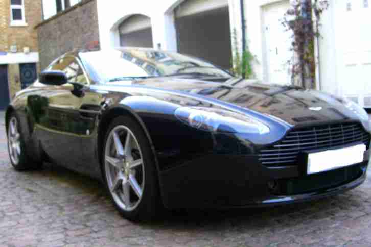 Aston Martin Black V8 Vantage Mint LHD Manual Very Low Mileage One Owner !