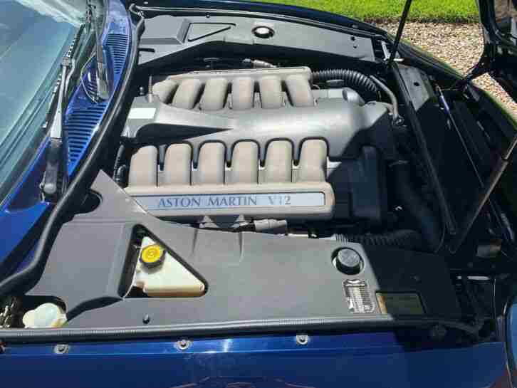 Aston Martin DB7 5.9 auto Volante - Stunning Pacific Blue with Parchment
