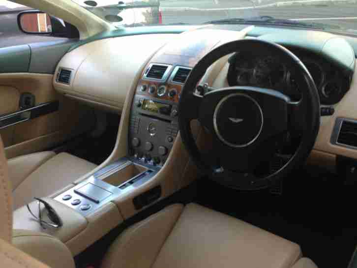 Aston Martin DB9 5.9 Seq, rare AM racing green with recent new engine at £14k