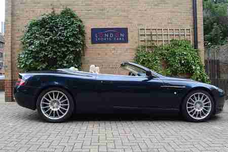 Aston Martin DB9 5.9 Volante Auto 2006 06 Blue 16400 miles