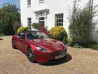 Aston Martin DB9 V12 Volante Touchtronic Automatic Carmine Red FAMSH 30000 miles