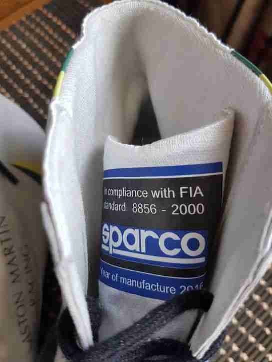 Aston Martin Fia race Boots