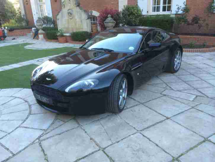 Aston Martin LHD Vantage V8 Coupe Black Reduced! Full Spec and low mileage!
