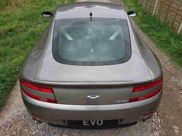 Aston Martin V8 Vantage 4.3 Manual 57k Tungsten Silver Black Leather Warranty