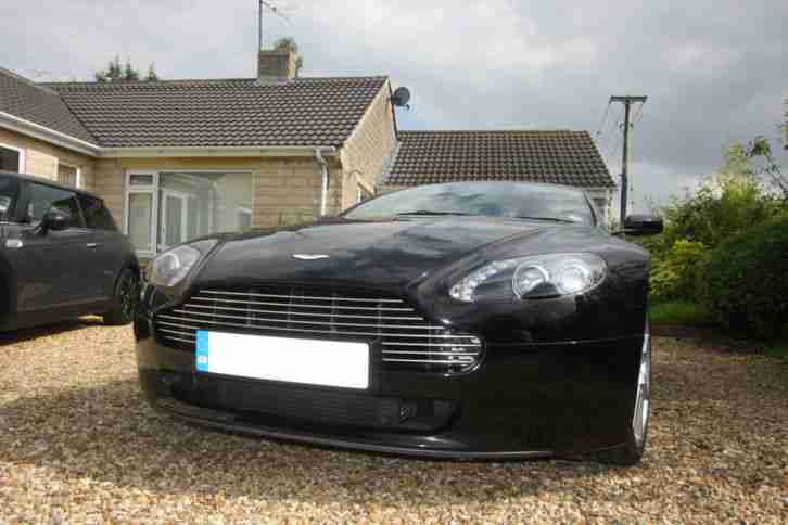 Aston Martin V8 Vantage, Metallic Black. 21,000 miles Guaranteed and HPI Clear.