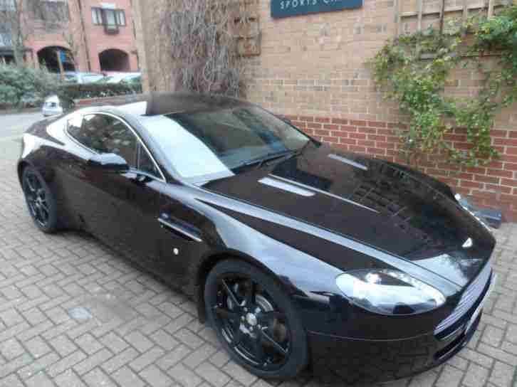 Aston Martin Vantage 4.3 V8 Coupe Manual 2005 55 Black 38100 miles