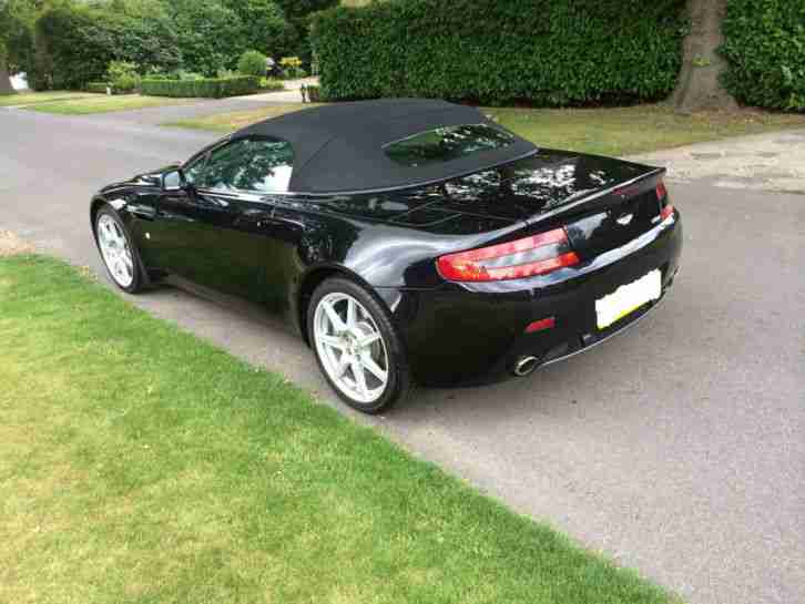 Aston Martin Vantage Roadster Convertible 5000 Miles Black New AM Service + MOT