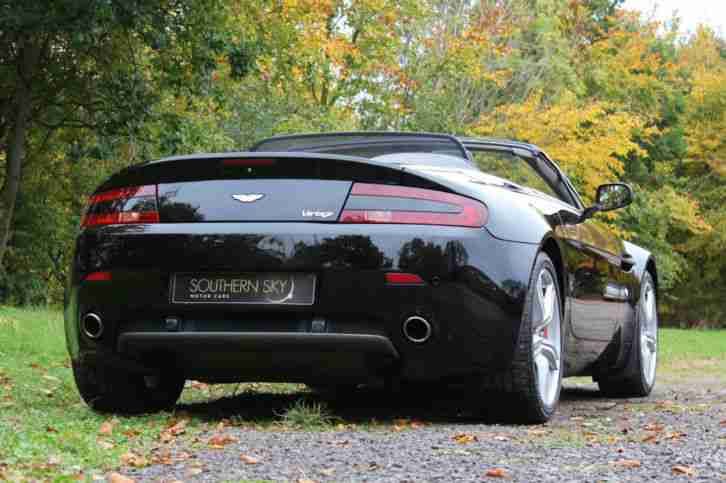 Aston Martin Vantage Roadster Sportshift, Black, Black Leather, 19" Alloys