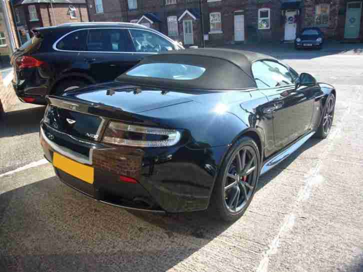 Aston Martin Vantage V8 Vantage N430 Raodster 2015 64 Jet Black 5200 miles