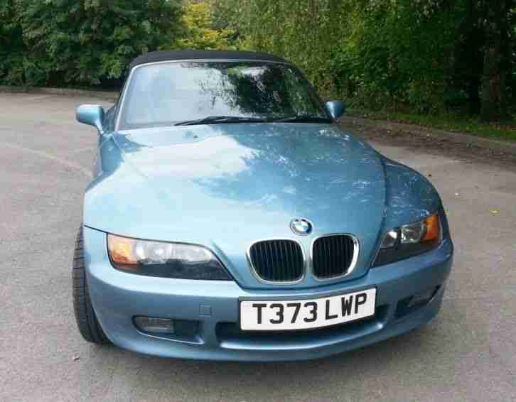 Atlanta Blue Z3 with Chrome Luggage Rack