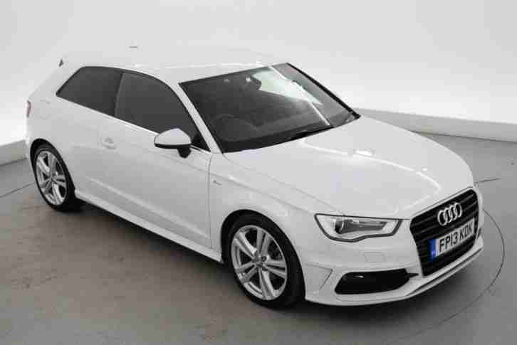 Audi A3 1.6 TDI S Line 3dr- NAPPA LEATHER - BLUETOOTH