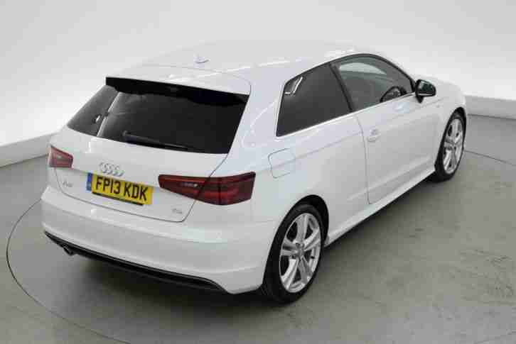 Audi A3 1.6 TDI S Line 3dr- NAPPA LEATHER - BLUETOOTH