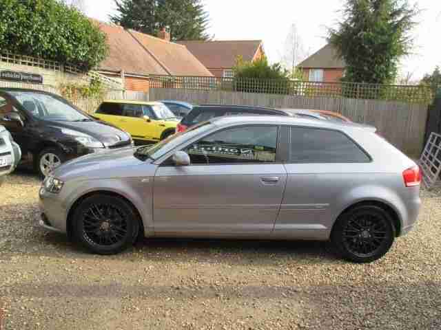 Audi A3 2.0T FSI quattro S Line, 3dr Hatchback, 2005 (05) Silver