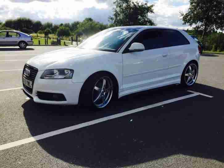 Audi A3/S3/Rs3 2009 3Door Sportsbody white 1.9tdi remapped with service history