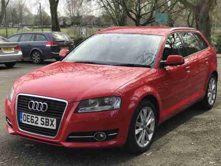 Audi A3 TDI Sportsback 2.0 TDI 170 sports s/s (2013 mileage 29000)