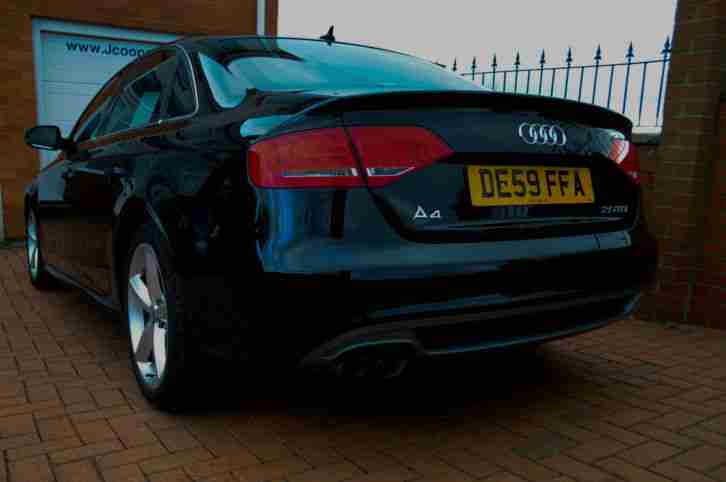 Audi A4 2.0 TDI 143 bhp 2010 S Line Leather Bang &Olufsen music low miles fsh