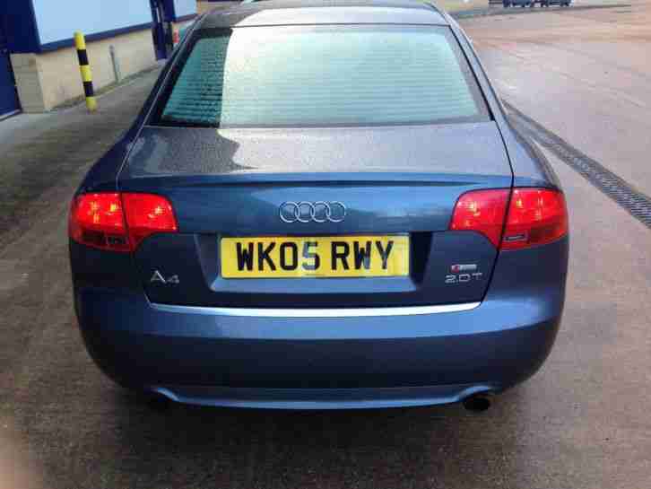 Audi A4 2.0L Turbo Sline FSI 2005 Silver/Grey Low Milage