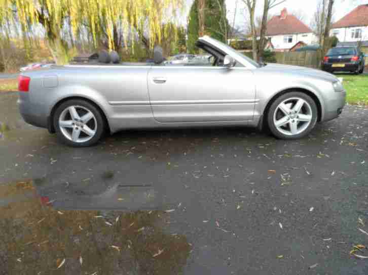 A4 Cabriolet 1.8T Sport 54 PLATE SERVICE