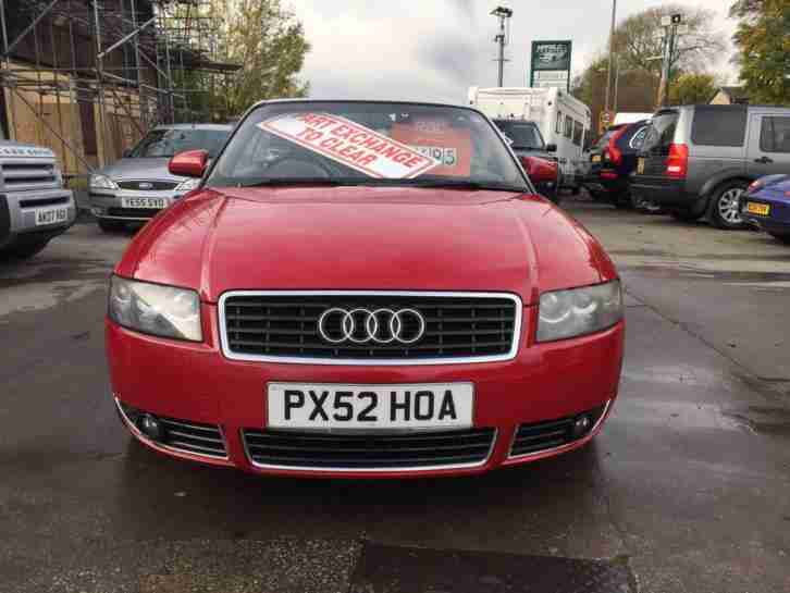 Audi A4 Cabriolet 2.4 Sport