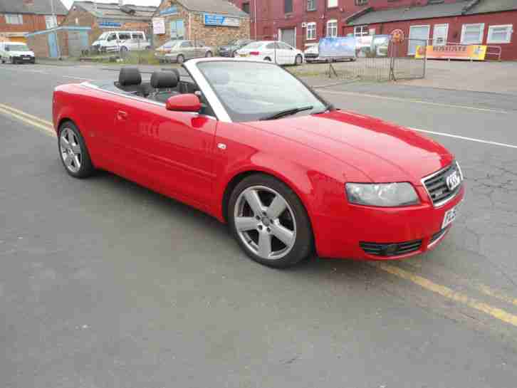 Audi A4 Cabriolet 2.5TDI 2005MY S Line