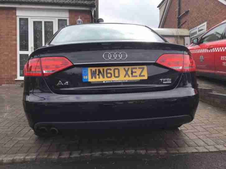 Audi A4 Quattro 2.0 SE tfsi (211bhp) black metalic saloon