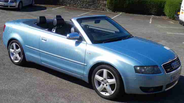 2004 Audi A4 T Sport Cabrio Quattro Convertible