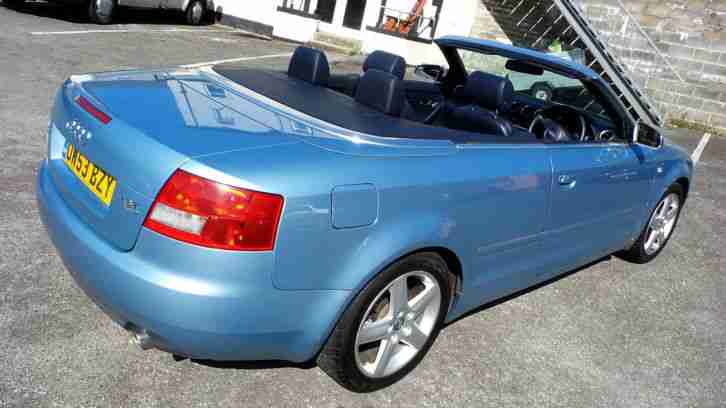 2004 Audi A4 T Sport Cabrio Quattro Convertible