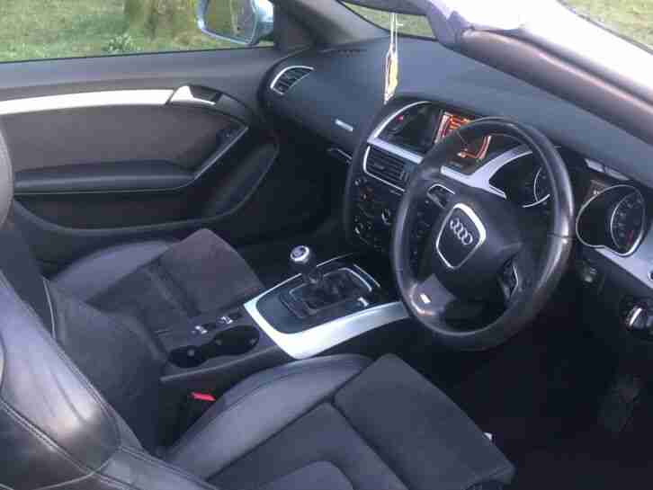 Audi A5 Convertible S Line 2.0 TDi 2009 excellent condition throughout