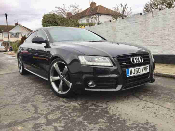 Audi A5 tdi sline black edition sportback tdi with19” rotor alloys