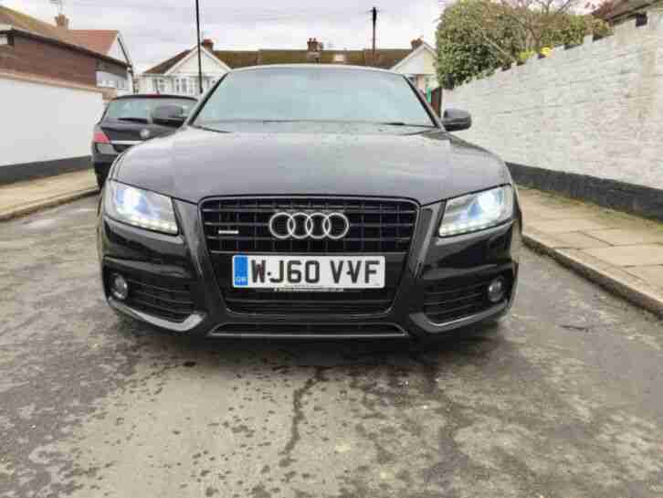 Audi A5 tdi sline black edition sportback tdi with19” rotor alloys