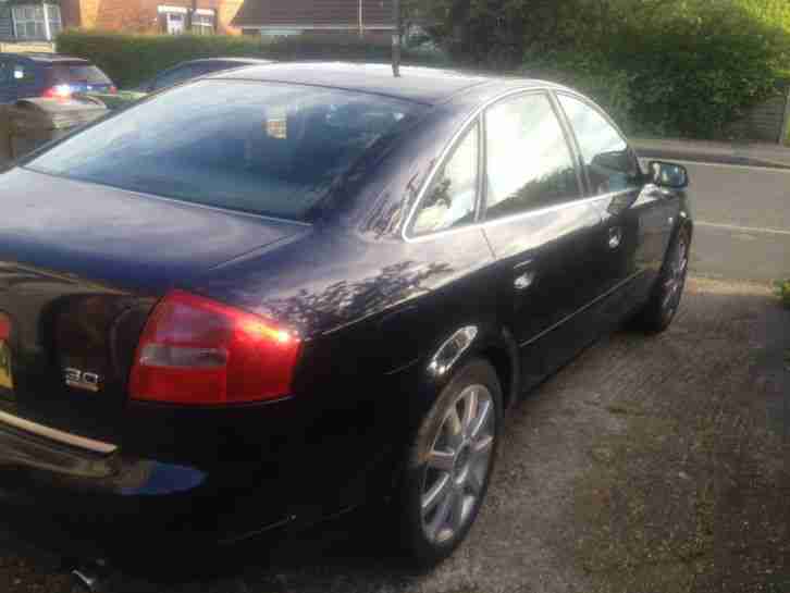 Audi A6 3.0 V6 Quattro 2005 Spares or Repair