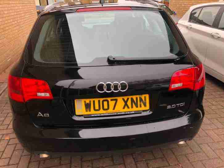 Audi A6 Avant 2.0TDI CVT 2007 DIESEL ESTATE 1 former owner