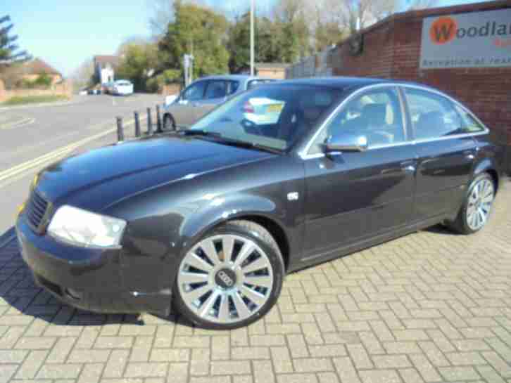 Audi A6 Saloon 1.9TDI 130 5sp Sport, Black, Leather, Last owner for 8 years