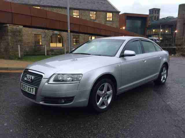 Audi A6 Saloon 2.0TDI CVT Auto 2008 Diesel AUTOMATIC Silver, Sat Nav