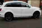 Q7 2012 Sline Quattro 4X4 White 3 litre