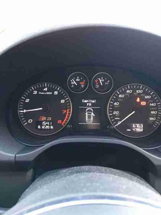 Audi S3 8P 49k Miles IBIS White
