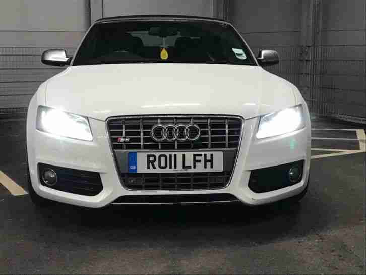S5 convertible full service history 2011