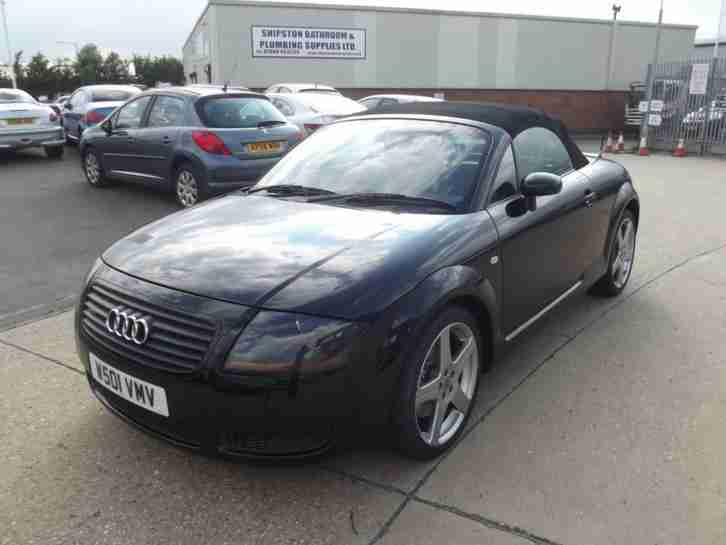Audi TT Roadster 1.8 ( 225bhp ) 4X4 Roadster 1999 T quattro Black 115,000 Miles