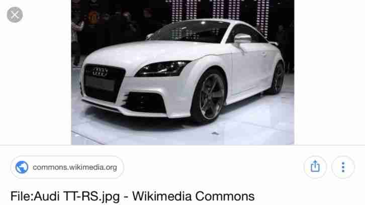 Audi TTRS plus 2014