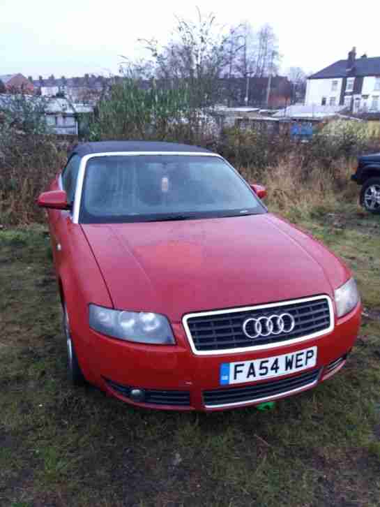 Audi a4 convertable spares