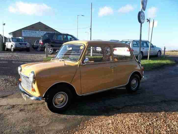Austin Mini 1000 2 Door Saloon PETROL MANUAL 1978/T