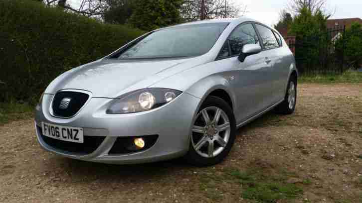 BARGAIN 2006 SEAT LEON STYLANCE DIESEL TDI GREY 1 OWNER FSH 163K DRIVES WELL